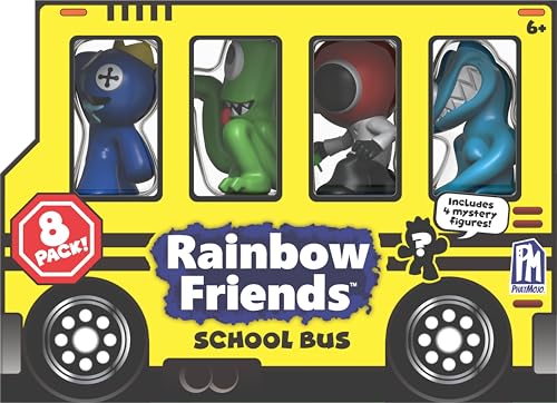 Rainbow Friends - Minifiguren 8er-Pack - Schulbus Rainbow Friends - Minifiguren 8er-Pack - Schulbus von Rainbow Friends