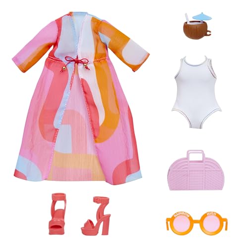 Rainbow High Fashion Pack - Pool, Enthält 1 Komplettes Outfit, Schuhe, Schmuck und Spielzubehör, Mix-und-Match für Jede Menge Spaß, für Kinder ab 4 Jahren von Rainbow High