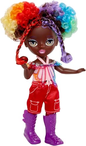 Rainbow High Littles Rainbow Fantasy Fairies & Pet - Astrid, Regenbogenfarben - 14 cm Kleine, Bewegliche Puppe & Fantasie-Schmetterling mit Austauschbaren Feenflügeln, Süßes Geschenk für Kinder ab 4 Rainbow High Littles Rainbow Fantasy Fairies & Pet - Astrid, Regenbogenfarben - 14 cm Kleine, Bewegliche Puppe & Fantasie-Schmetterling mit Austauschbaren Feenflügeln, Süßes Geschenk für Kinder ab 4 von Rainbow High