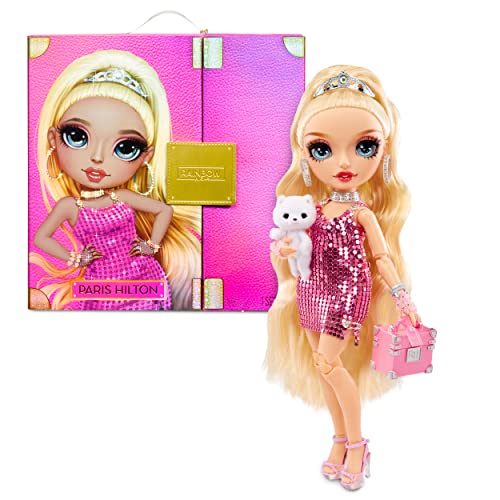 Rainbow High Premium Edition Modepuppe - Paris Hilton - 11"/27,94cm Sammlerpuppe mit blondem Haar, 2 wunderschönen Outfits zum Kombinieren, Accessoires - Für Kinder und Sammler ab 6 Jahren Rainbow High Premium Edition Modepuppe - Paris Hilton - 11"/27,94cm Sammlerpuppe mit blondem Haar, 2 wunderschönen Outfits zum Kombinieren, Accessoires - Für Kinder und Sammler ab 6 Jahren von Rainbow High