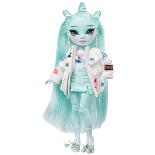 SHADOW HIGH Rainbow High RAINBOW HIGH Zooey Electra - Hellgrüne Modepuppe mit modischem Outfit und mehr als 10 bunten Spielaccessoires - Ideal für Sammler und Kinder von 4-12 Jahren von Rainbow High