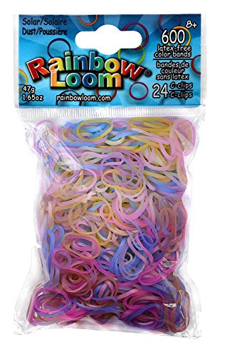 NEW!!! Original Rainbow loom- Color changing solar bands!! Dust ( Assorted Colors) by Rainbow Loom von Rainbow Loom