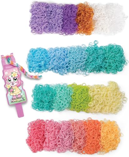 Rainbow Loom: AutoLoom Nachfüllpack: Pastellfarben – DIY Armband-Bastelset, 11.000 Gummibänder in 22 leuchtenden Farben, 1 AutoLoom, Schmuckaktivität, Kinder ab 7 Jahren Rainbow Loom: AutoLoom Nachfüllpack: Pastellfarben – DIY Armband-Bastelset, 11.000 Gummibänder in 22 leuchtenden Farben, 1 AutoLoom, Schmuckaktivität, Kinder ab 7 Jahren von Rainbow Loom