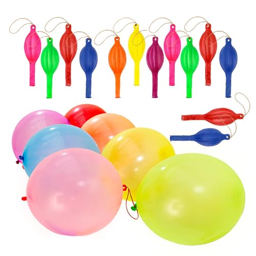 10/20 Stück dicke Ballons, verschiedene Farben, Latex-Ballons mit Gummibändern, Griff, Partygeschenk von Ralondbey