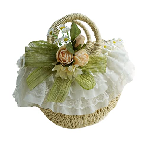 Ralondbey Fascinator für Damen, Lolit-Strohhut, Tee, Party, Sonnenhut, viktorianische Haube von Ralondbey