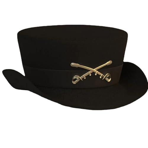 Ralondbey Hut Western Fedora für Männer und Frauen, Unisex, Vintage-Stil, Zylinderhut, Zauberer-Kostüm von Ralondbey