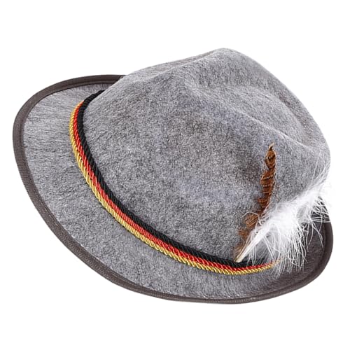 Ralondbey Hut Widget Bier Trilby Classic Widget Gentlemen Homburg Geschenke Foto Requisiten von Ralondbey