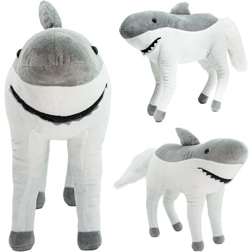 Randimals Pferde-Spielzeug & Hai-Kuscheltier Hybrid - Hork Hai & Pferd Kuscheltier Plush Toy Mix - Knuddelige Kuscheltiere für Mädchen & Jungen - Niedliche Plushies Freundschaft & Abenteuer von Randimals