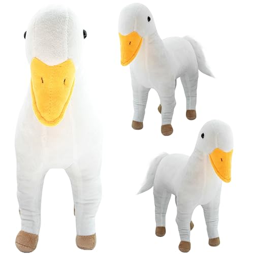 Randimals Plüsch Pferd & Ente Kuscheltier Hybrid - Huck Duck Plüsch & Pferd Kuscheltier Mix Plush Toy - Knuddelige Kuscheltiere für Mädchen & Jungen - Niedliche Plüschtiere Freundschaft & Abenteuer von Randimals