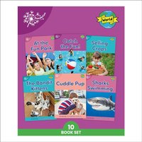 Phonic Books Dandelion World Stages 16-20 ('Tch' and 'Ve', Two-Syllable Words, Suffixes -Ed and -Ing and 'Le') von Random House N.Y.