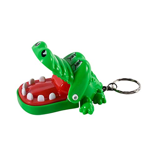 Krokodil Zähne Spielzeug | Krokodil-Haifisch-Flusspferd-Zähne-Spielzeug-Schlüsselanhänger | Innovatives Schlüsselanhänger-Spielzeug Alligator Finger Biting Brettspiele für Jungen und Mädchen von Ranley