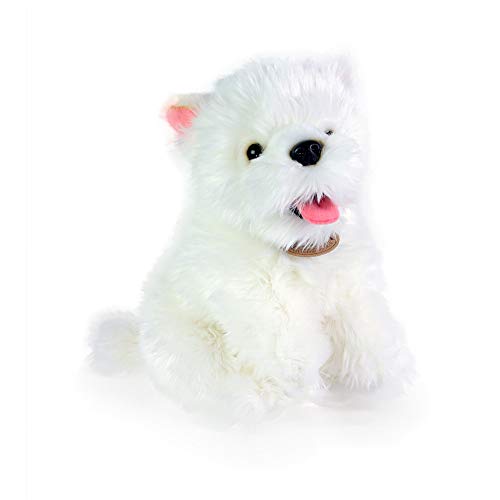 Rappa 192379 Plüschtier Plüschhund Hund Westhighland Terrier Westie Angie - 23 cm von Rappa