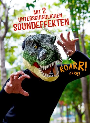 Coppenrath 21925 - Die Spiegelburg - T-Rex World - T-Rex Maske Grün von Rappelkiste Spielwaren