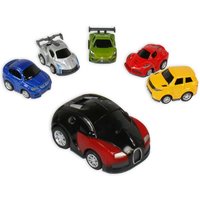 Aufziehauto als Rennwagen mit Rückzug-Funktion, 1 Stück, 7 cm von Rasehorn.com