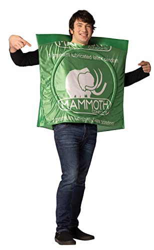 Rasta Imposta Mammoth Kondom Halloween Kostüm Große Kondome Aubergine Banane Neuheit Party Lustige Herren Damen Kostüme Erwachsene Einheitsgröße von Rasta Imposta