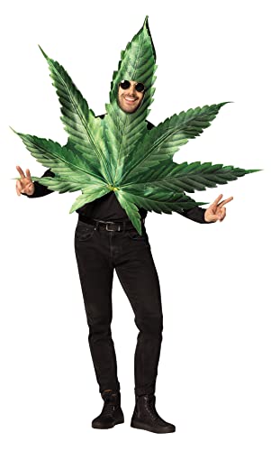 Rasta Imposta Topfblatt Halloween Kostüm Weed Marihuana Cannabis Topf Hanf Lustige Kostüme Dress Up Herren Damen Erwachsene Einheitsgröße von Rasta Imposta