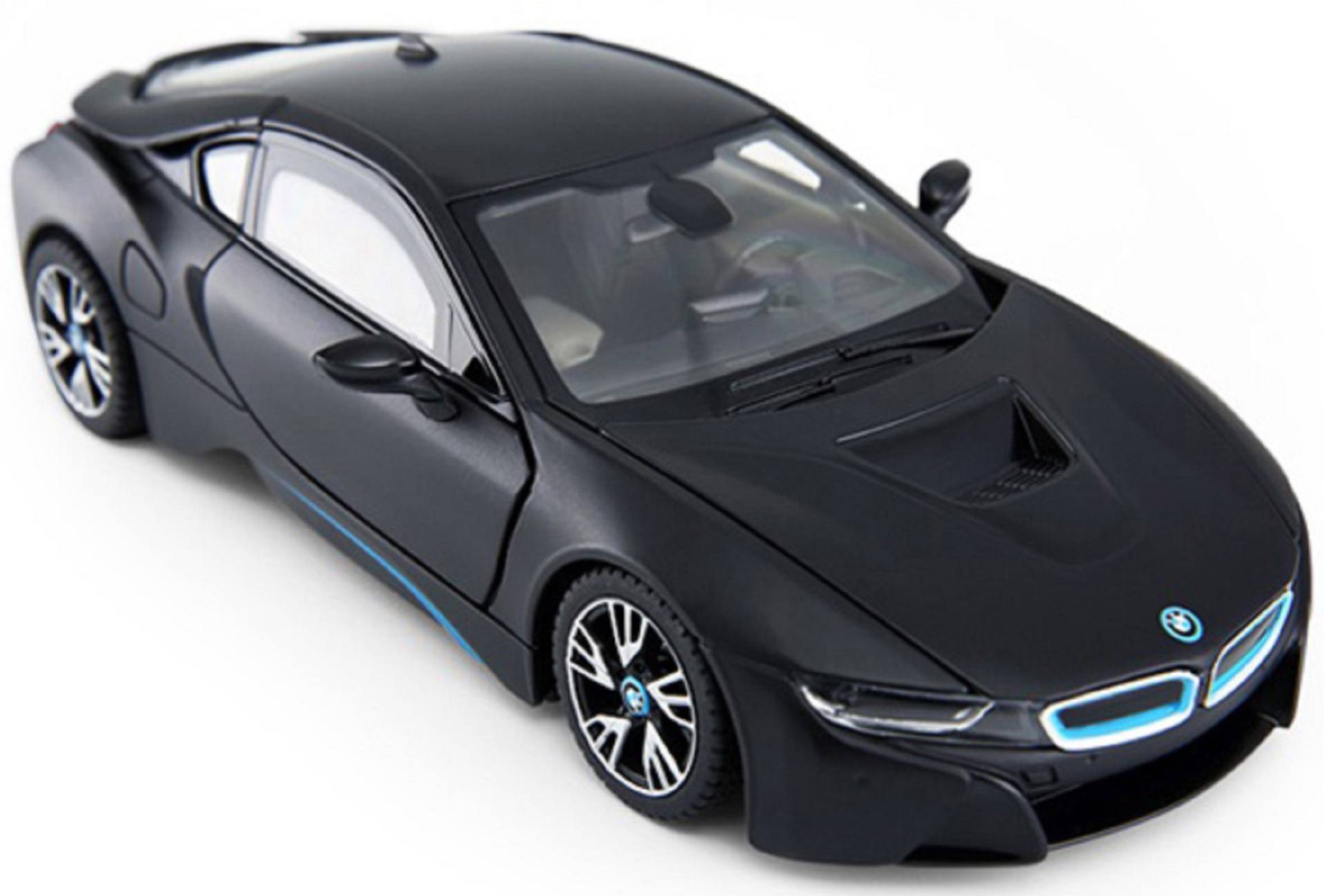 Rastar BMW i8 Black Rennauto 1:24 von Rastar