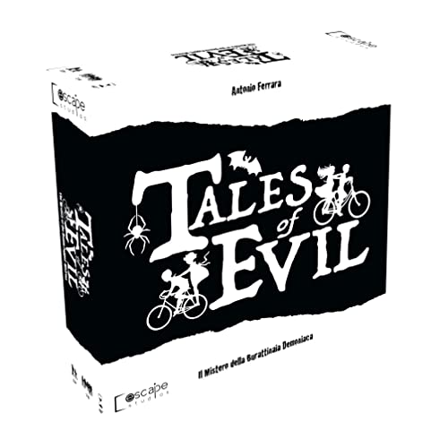 Raven Distribution 167266 Asmodee Tales of Evil Brettspiel Italienische Ausgabe 5464, Taglia unica von Asmodee