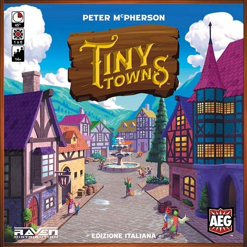 Tiny Towns - Italienische Ausgabe von Raven Distribution