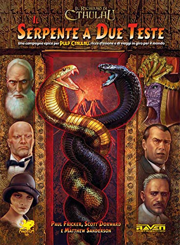 Pulp Cthulhu. Il serpente a due teste. Il richiamo di Cthulhu (Arkham noir) von Raven Edizioni Iva Assolta