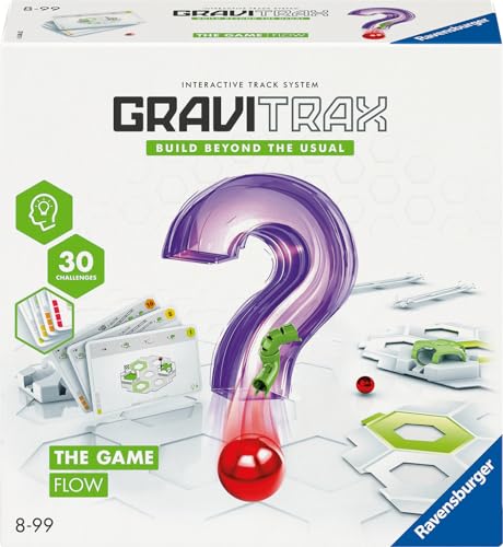 Ravensburger GraviTrax The Game Flow - Logikspiel für Kugelbahn Fans , Konstruktionsspielzeug für Kinder ab 8 Jahren von Ravensburger