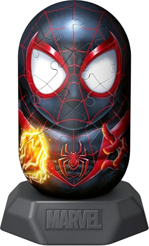 Ravensburger Hylkies: Marvel Sammelfiguren zum selbst zusammenbauen. Figur #34 Spiderman Miles Morales - Für alle Spidy Fans - Aufbauen, Verlieben, Sammeln Ravensburger Hylkies: Marvel Sammelfiguren zum selbst zusammenbauen. Figur #34 Spiderman Miles Morales - Für alle Spidy Fans - Aufbauen, Verlieben, Sammeln von Ravensburger