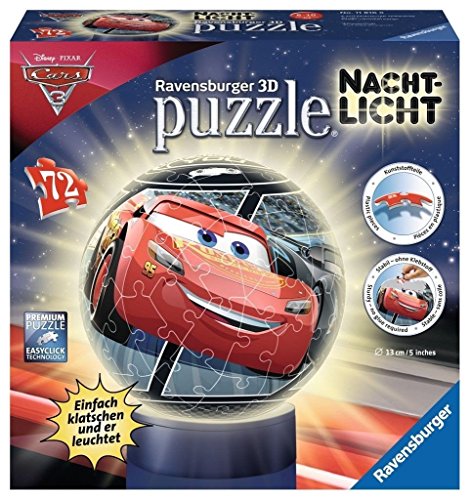 Ravensburger 11816 - Nachtlicht: Cars 3 3D-Puzzle von Ravensburger