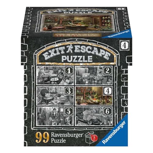 Ravensburger EXIT Puzzle 16880 - Im Gutshaus Weinkeller - 99 Teile Puzzle für Erwachsene und Kinder ab 14 Jahren von Ravensburger 3D Puzzle