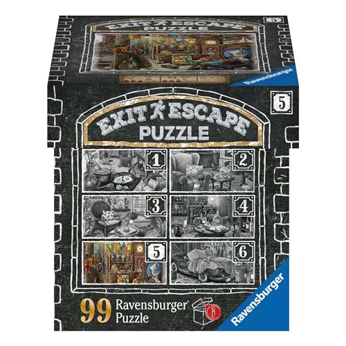 Ravensburger EXIT Puzzle 16881 - Im Gutshaus Dachboden – 99 Teile Puzzle für Erwachsene und Kinder ab 14 Jahren von Ravensburger 3D Puzzle