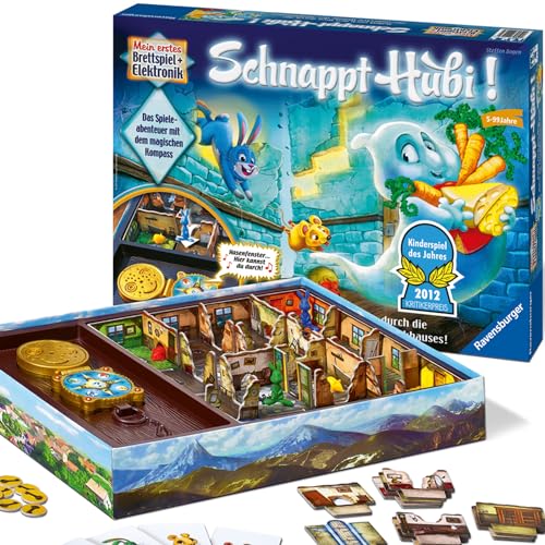 Ravensburger Schnappt Hubi, Gesellschafts- und Familienspiel, für Kinder und Erwachsene, Spiel des Jahres für 2-4 Spieler, ab 5 Jahren von Ravensburger