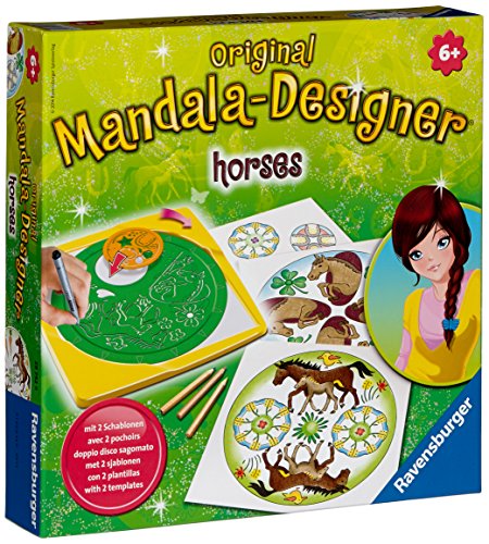 Ravensburger 29742 - Horses, 2 in 1 - Mandala Designer midi von Ravensburger