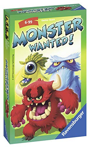 Ravensburger 23428 - Monster Wanted - Kinderspiel/Reisespiel von Ravensburger