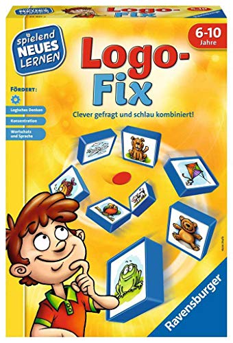 Ravensburger Spielen und Lernen 24931 - Logo-Fix - das Logikspiel für Kinder von 6 bis 10 Jahren von Ravensburger