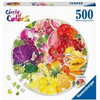 Puzzle Ravensburger Circle of Colors - Fruits & Vegetables 500 Teile von Ravensburger