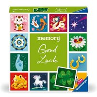 Ravensburger 23488 memory® moments - Good luck - Ravensburger Spieleklassiker für 2 bis 6 Spieler ab 3 Jahren. Mit 24 Bildpaaren die Glückssymbole aus von Ravensburger Spieleverlag