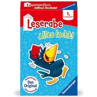 Ravensburger 23496 - Leserabe - Alles lacht - Kartenspiel zum Lesen lernen mit Spaß - 1. Klasse, für Kinder ab 6 Jahren von Ravensburger Spieleverlag