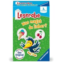 Ravensburger 23497 - Leserabe - Was magst du lieber? - Kartenspiel zum Lesen lernen mit Spaß - 2. Klasse, für Kinder ab 7 Jahren von Ravensburger Spieleverlag