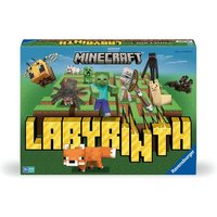 Ravensburger 24684 - Minecraft Labyrinth - Der Spieleklassiker für 2-4 Spieler ab 7 Jahren mit Charakteren und Gegenständen aus dem Computerspiel Mine von Ravensburger Spieleverlag