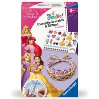 Ravensburger BeCreative 23963 Bastelset Freundschaftsbändchen & Tattoos Disney Prinzessinnen, DIY für Kinder ab 8 Jahren von Ravensburger Spieleverlag