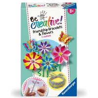 Ravensburger BeCreative 23963 Freundschaftsbändchen & Blumen Bastelset, DIY für Kinder ab 8 Jahren von Ravensburger Spieleverlag