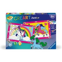 Ravensburger CreArt - Malen nach Zahlen 23983 - Zauberponys mit Regenbogen - ab 5 Jahren von Ravensburger Spieleverlag