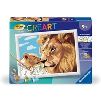 Ravensburger CreArt - Malen nach Zahlen 23995 - Löwe mit Baby - ab 9 Jahren von Ravensburger Spieleverlag