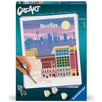 Ravensburger CreArt - Malen nach Zahlen 25521 - Farbenfrohes Berlin - ab 12 Jahren von Ravensburger Spieleverlag