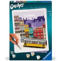 Ravensburger CreArt - Malen nach Zahlen 25522 - Farbenfrohes Lissabon - ab 12 Jahren von Ravensburger Spieleverlag