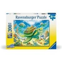 Ravensburger Kinderpuzzle - 12004052 Magische Tiefsee - Puzzle für Kinder ab 8 Jahren, mit 200 Teilen im XXL-Format von Ravensburger Spieleverlag