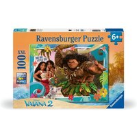 Ravensburger 12004101 - Disney Vaiana 2, Aufbruch in Neue Welten, Kinder-Puzzle, 100 Teile XXL von Ravensburger