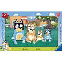 Ravensburger Kinderpuzzle - 12004109 Bluey - Rahmenpuzzle für Kinder ab 3 Jahren, mit 15 Teilen von Ravensburger Spieleverlag