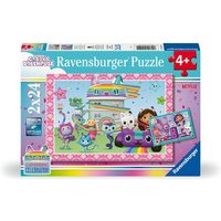 Ravensburger Kinderpuzzle - 12004112 Gabby's Dollhouse - Puzzle für Kinder ab 4 Jahren, mit 2x24 Teilen von Ravensburger Spieleverlag