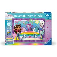 Ravensburger Kinderpuzzle - 12004117 Gabby's Dollhouse - Puzzle für Kinder ab 6 Jahren, mit 100 Teilen im XXL-Format von Ravensburger Spieleverlag