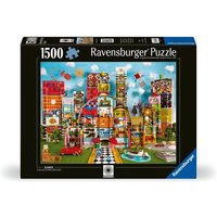 Ravensburger 12000434 - Eames House of Cards Fantasy, Puzzle, 1500 Teile von Ravensburger